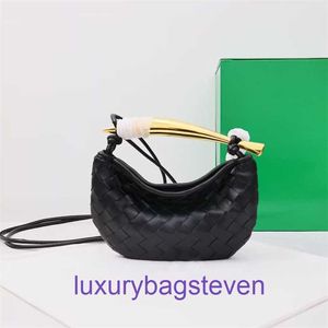 Hochwertige Bottgs's Vents's Sardine Designer-Damen-Geldbörse aus echtem Leder, Damentasche, Sardine-Handtasche, gewebt, einfache Atmosphäre, eine mit echtem Logo