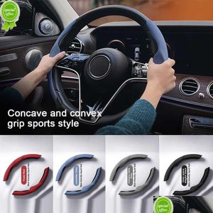 Steering Wheel Covers New 2023 Upgrade Car Steering Wheel Er Non-Slip Carbon Fiber For Tesla Model 3 Y Booster Accessories Vehicles Dr Dhc2F