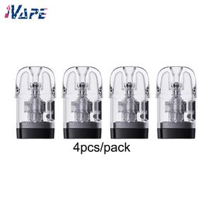 Cartuccia Uwell Dillon EM Pod da 2,5 ml Confezione da 4 con sistema di riempimento laterale e bobine a rete integrate (0,6/0,9 ohm)