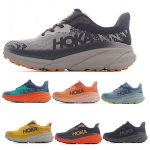 Hoka Challenger ATR 7 Buty do biegania mężczyźni Women Hokas Clifton 9 biały jeden designerskie trampki Trail Trail Castlerock Bute Athletic Męs