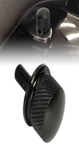 2x högkvalitativt svart rostfritt stål sätesbult Billet för gatuglidmotorcykeltillbehör2018302