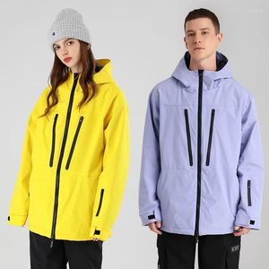 Skijacken Winter Männer und Frauen Neonfarbe Snowboardjacke winddicht wasserdicht thermisch atmungsaktiv Snow Candy Coat