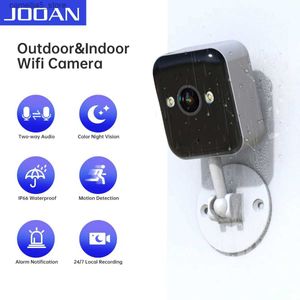 Câmera monitor do bebê JOOAN 1080P PTZ à prova d'água e seguro CCTV monitoramento mini WiFi IP rastreamento automático casa inteligente Q240308