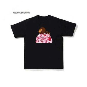 Herr t-shirts 2024 kvinnor och män t-shirts baggy fat edition 100% bomull sommar camo andningsbar multifunktionell high street trend t-shirt mode bathing ape