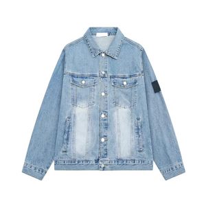 Designer denim jacket women Topstoney Autumn Fashion Womens Button Women Letters Coat Woman Designer Jackets Jeans Socialite Cargo Denim Short Jacket M-2XL