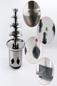 4 layer DIY chocolate fountain machine falls pot lava machine automatic melting tower home party activities19616766