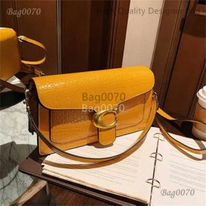 Tasarımcı Çanta Ucuz Outlet% 90 İndirim Küçük Çanta Kadınlar 2023 Yeni Timsah Desen Kare Moda Bir Omuz Crossbody Çantalar 5548