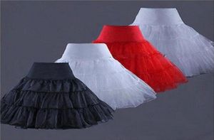 Nyanlända te längd kort knä sväng kjol prom silps crinoline brud petticoat underskirt ballerina kjol ws0036943549