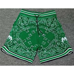 Shorts Moda Luxo Design Mens Designers Casual Curto Verde Basquete Cashmere Bordado Carta Esporte Correndo Curto Hip Hop Streetwea 34