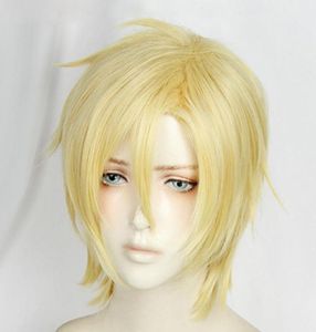 Parrucche per capelli cosplay resistenti al calore parrucca Ash Lynx Anime BANANA FISH4484134