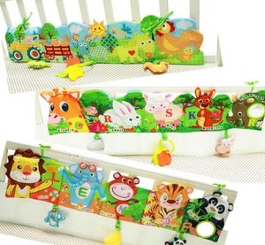 Baby Toys Cloth Books Infant Development Rustle Sound Children Educational Stroller Rattle Toy For Newborn 012 Month Bed Ruffle L5796576