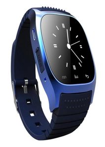 M26 Smart Watch Impermeabile Bluetooth LED Alitmetro Lettore musicale Pedometro Smartwatch per Android Iphone Smart Phone Meglio di DZ3440472