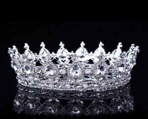 Sorberna tiara de cristal transparente vintage, estilo gota de água, coroa de casamento, acessórios de tiara de noiva, strass, coroas, concurso, tiara2310276