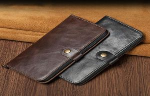 Äkta läderfodral för Huawei Real Cow Hide Flip Wallet Cover för Huawei Mate 20 30 Mate30 Pro Lite Case Card Holder3636783