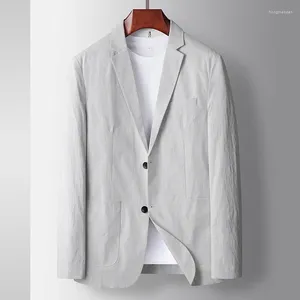 Mäns kostymer 2618 Anpassad kostym Set Slim Fiting Business and Professional Formal dräktintervju Casual Jacket