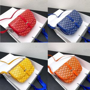 Alta Qualidade Luxurys Designers Carteiro Bolsas Carteiras Titular do Cartão Cruz Corpo Tote Cartões Moedas Homens Genuíno Couro Bolsas de Ombro Envelope Bolsa