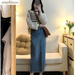 Abiti da lavoro Autunno e inverno Edizione coreana Abbigliamento alla moda Stile dolce Maturità leggera Gonna dimagrante Set da due pezzi