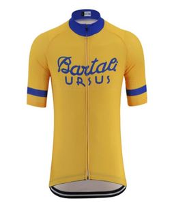 Maglia da ciclismo vintage classica da uomo039s Estate manica corta da bici da strada Abbigliamento 100 poliestere Quick Dry traspirante Bicicletta 20394658531