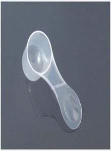 Strumento di misurazione cucchiaio di plastica HDPE da 10 g grammo 20 ML per polvere medica liquida trasparente 200 pezzi OP947B8720693