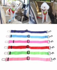 Colorful Dogs Cats Safety Car Seat Belt Adjustable Harness Travel Supply8296635