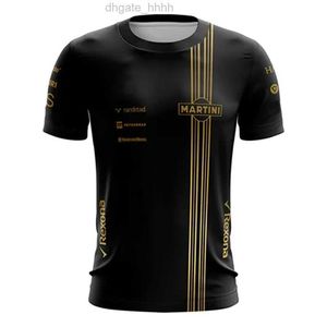 T-shirt z krótkim rękawem Team F1 Drużyna Extreme Sports koszulka wysokiej jakości wygodne, swobodny duży duży sezon 100-5xl 2024 Nowy sezon