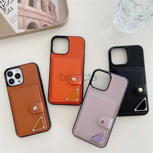 Cell Phone Cases Leather Designer Case Wallet For IPhone 15 12 11 Pro Max 14promax 13promax 14pro 14plus 13pro 12pro X XR XS 7 8 Plus Luxury Brand Shell 240304