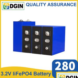 Batterier 3.2V LifePO4 280AH Batteri 1/4/16/32 st.