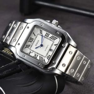 Top Original Brand Watches For Mens Fashion Classic Square Waterproof Automatic Date WristWatch Luxury Sports watch Male Clocks