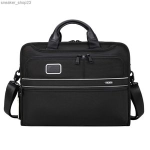 Tumiis handväska designer portfölj ryggsäck enkel väska vit dator affärsresor svart trendig back pack lista axel 26303108 45pr