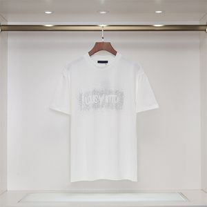 2 GGity camisetas masculinas designer camisa moda letras t algodão verão manga solta tendência curta M-XXXLQ0133