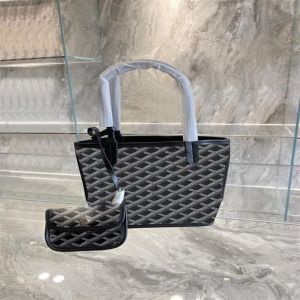 디자이너 Anjou Mini Tote Bags 핸드백 2022 고급 캔버스 가죽 어깨 가방 토트 크로스 바디 레이디 패션 디자이너 지갑 sho279U