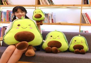 3085cm Avocado Plush Toys Cute PillowCushion Kawaii Fruit Stuffed Doll Toy For Children Throw Pillow Birthday Gift6498988