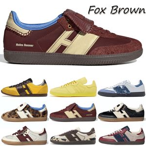Bonner Platform Fashion Shoe Wales Vegan Leopard Designer Man Woman Mens Shoe Sneakers Leopard Dark Brown Mystery Brown Trainers