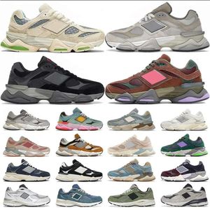 OG Homens Mulheres Sapatos Designer Athletic 9060 Running Shoes Creme Preto Cinza Dia Brilho Quartz Multi-Color Cherry Blossom para Mens Mulheres Novo B 9060 Treinadores Sapatilhas