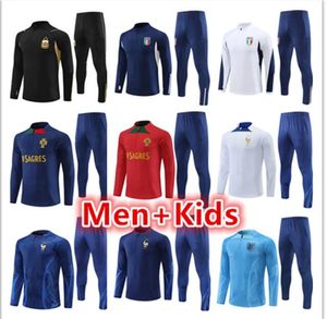 2023 2024 TROUSHSUT SOCCER JERSEY KIT 22 23 24 MENS SCEEDS FOURBOING TROMTS Messis di Maria Dybala de Paul Maradona Men Kids Training Stuitsuits