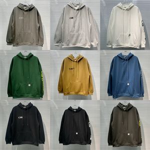 Tasarımcı Hoodie Carhart Hoodie Erkek Sweatshirt Krover Ceket Nakışları Governed Gevşek Hip Hop Uzun Kollu Baskı Giyim Carharttlys Kısa Kollu Gömlek