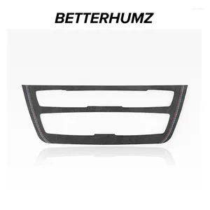 Interior Accessories Made Of Alcantara For BMW F20 F21 F22 Serie 1 2 M235i Car Air Conditioner CD Panel Trim Cover M Performance Sticker