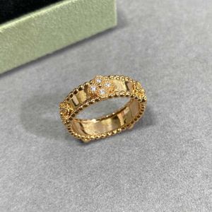 2024 Najnowsze konicjumy jakościowe koniczyny Kaleidoscope Pierścień Masowa impreza faworyzuj klasyczną luksusową biżuterię