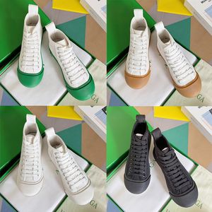 Designer Vulcan Series Men Women Canvas shoes luxury fashion vintage Nylon high-top lace-up sneakers Rubber sole Trainers size 35-45