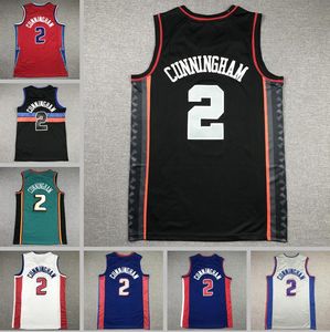 Basketball Jerseys Cade Cunningham Blue Black White 2024 City Men Women Youth S-XXL Sport Jersey