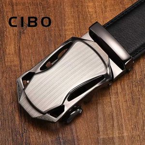 Belts CIBO Quality Cowhide Leather Mens Belt Luxury Brand Designer Waist Band Suit Jeans Formal Wear Famous Brand Waist Seal Belts L240308