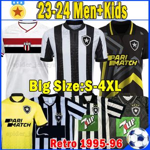 XXXL 4XL 2023 2024 Botafogo SP maglie da calcio retrò 1995 96 M.BENEVENUTO MATHEUS HONDAVICTOR 23 24 SOARES O.SAUER Camicie Formazione BERNARDO Maglia da calcio Uomo Bambini kit