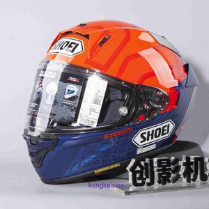 高品質の日本の靴科X 15 SPR PRO RACINGアンチフォールオートバイヘルメットのフル保護と霧1：1のオリジナル品質のロゴのための靴科ハイエンドオートバイヘルメット