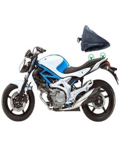 Sedile posteriore per moto Borsa da sella per coda posteriore Borsa a mano a tracolla impermeabile per pacchetto di accessori da viaggio per moto7703000