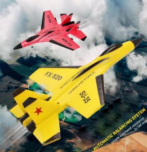 F16 SU35 RC Düzlem EPP Köpük Uçan Plan Sabit Kanat Dövüş Uçakları 24G Elektrikli Uzaktan Kumanda Uçak Hayalet RC Fighter Toys Y6578665