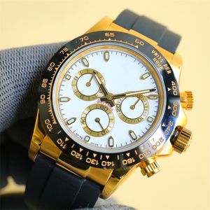 Clean Motre Be Luxe Luxury Watch Wristwatch Waterproof 40x12.4mm 7750 Chronograph Mechanical Movement Steel Men Watches armbandsur Relojes Sapphire Lens 02