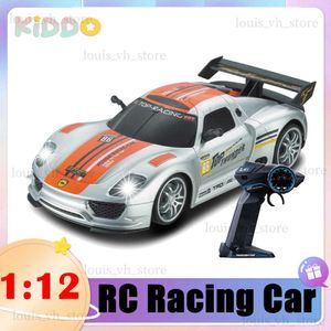 Carro elétrico / RC 2.4G Rc Car Racing Drift Carros de alta velocidade com controle remoto Elétrico Sport Racing Car Off Road RC Drift Car Vehicle Toys Aniversário T240308