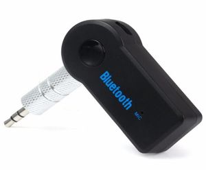 Universal 3,5 mm zestaw samochodowy Bluetooth A2DP bezprzewodowy nadajnik FM Aux O Adapter odbiornika muzycznego HandsFree z mikrofonem do telefonu MP3 MQ502482513