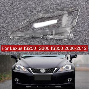 Belysningssystem för Lexus IS250 IS300 IS350 2006-2012 Strålkastare Shell Lamp Shade Transparent linsskydd