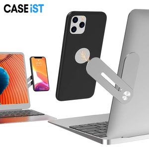 Premium Premium Magnetyczne rozszerzenie laptopa Wspornik wielopasmowy Multi-Screen Tablet komputer PC Uchwyt telefonu komórkowego Podwójny monitor klip wielofunkcyjny regulowany stojak